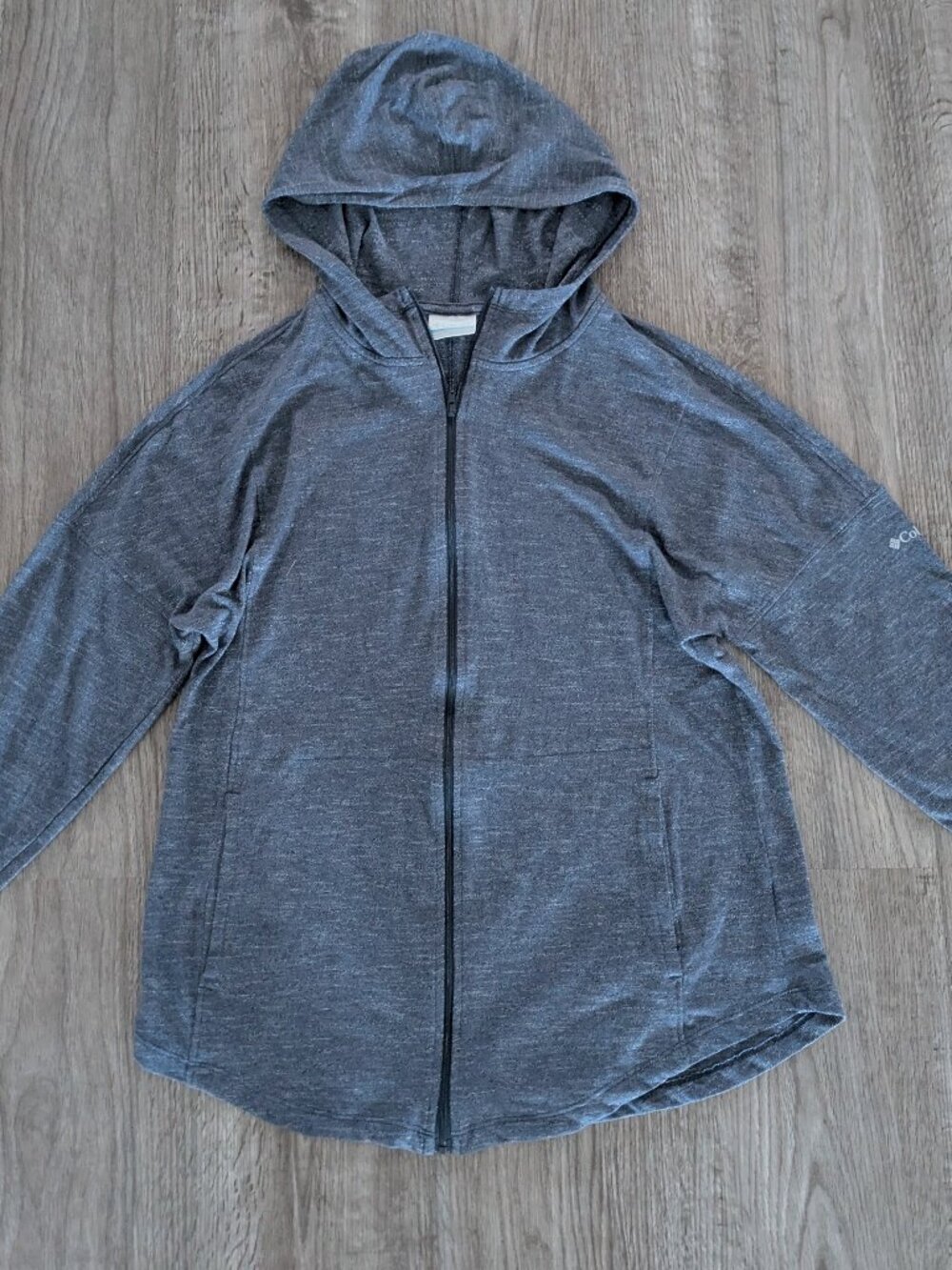 Columbia Full Zip Jersey Hoodie - Women's Large - L